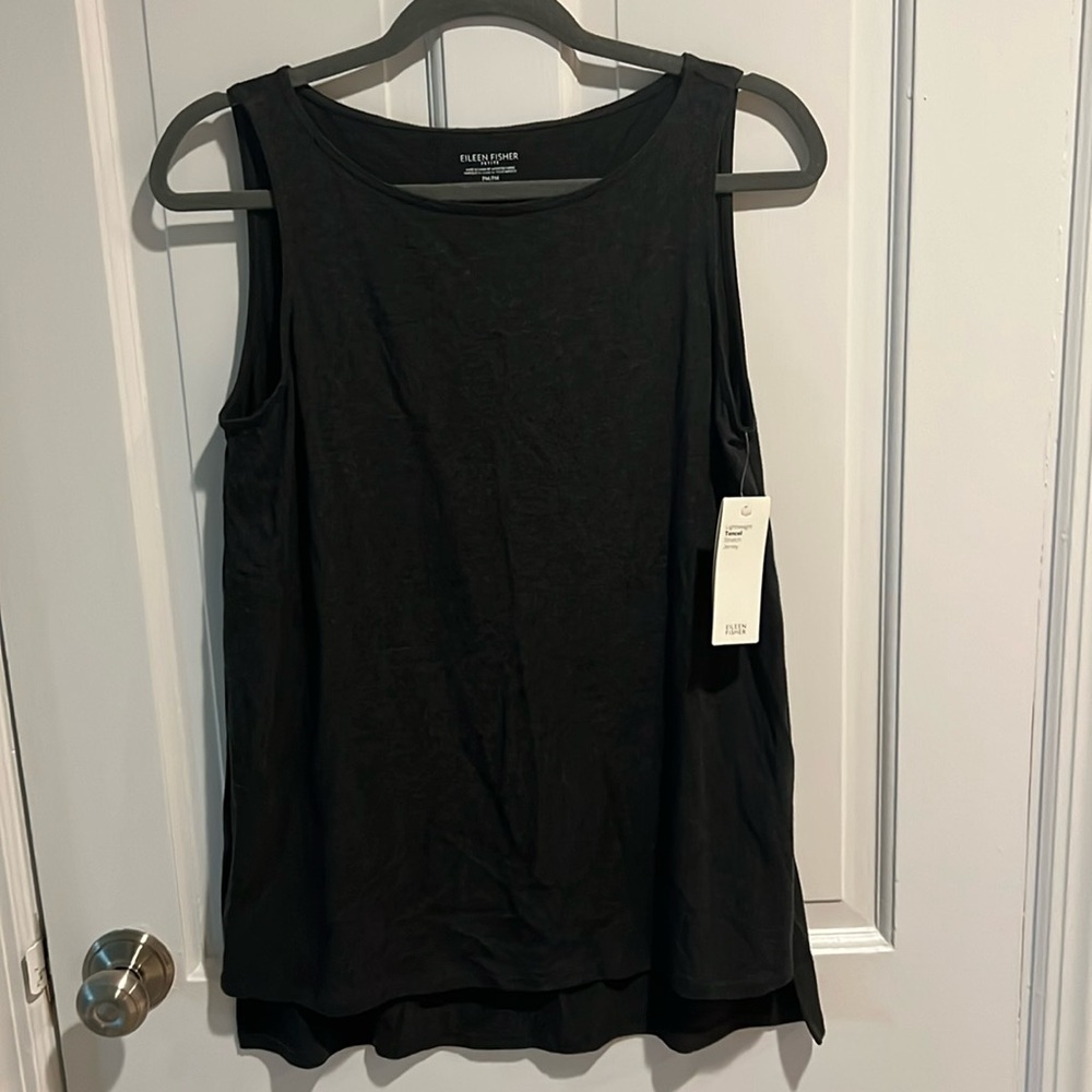 Eileen Fisher Lightweight Tencel Stretch Jersey Petite